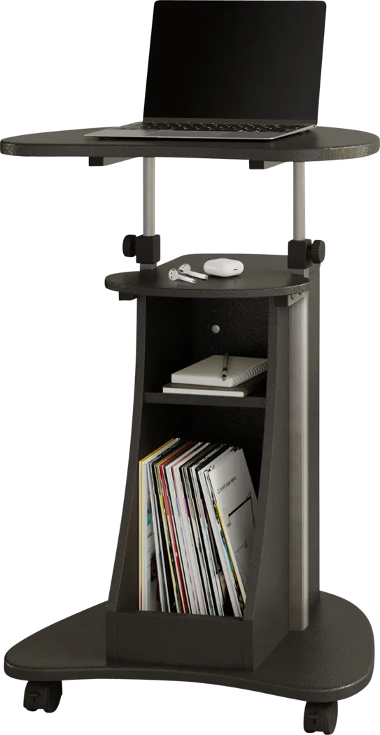 Etrea Graphite Laptop Cart - Thumbnail - Image 4
