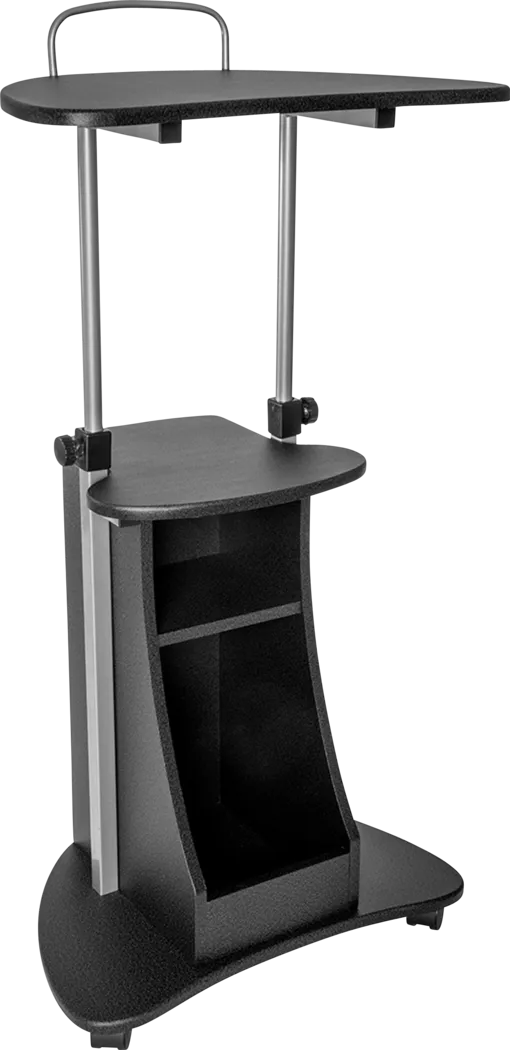 Etrea Graphite Laptop Cart - Thumbnail - Image 1
