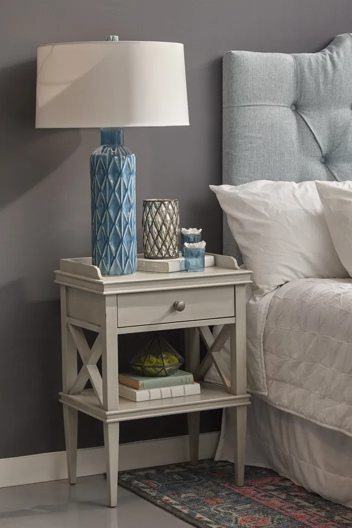 Etta Gray Accent Table - Thumbnail - Image 4