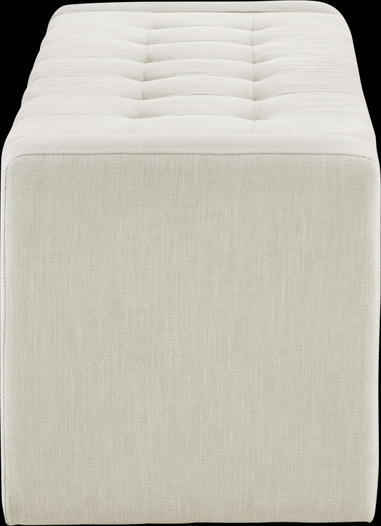 Etton Beige Storage Bench - Thumbnail - Image 7