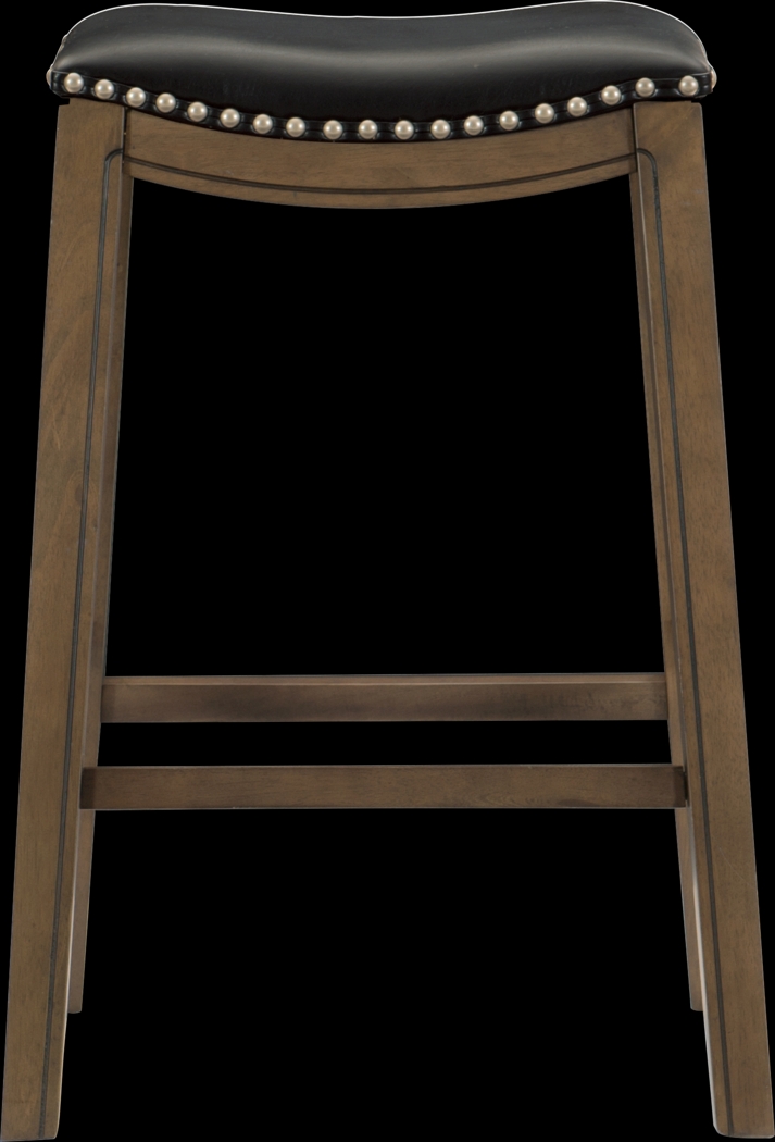 Etton Black Barstool - Thumbnail - Image 3