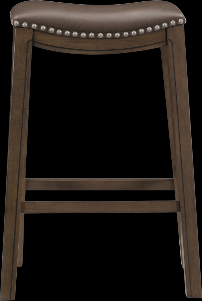 Etton Brown Barstool - Thumbnail - Image 3