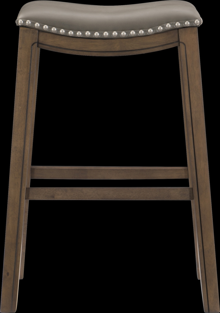 Etton Gray Bar Stool - Thumbnail - Image 3