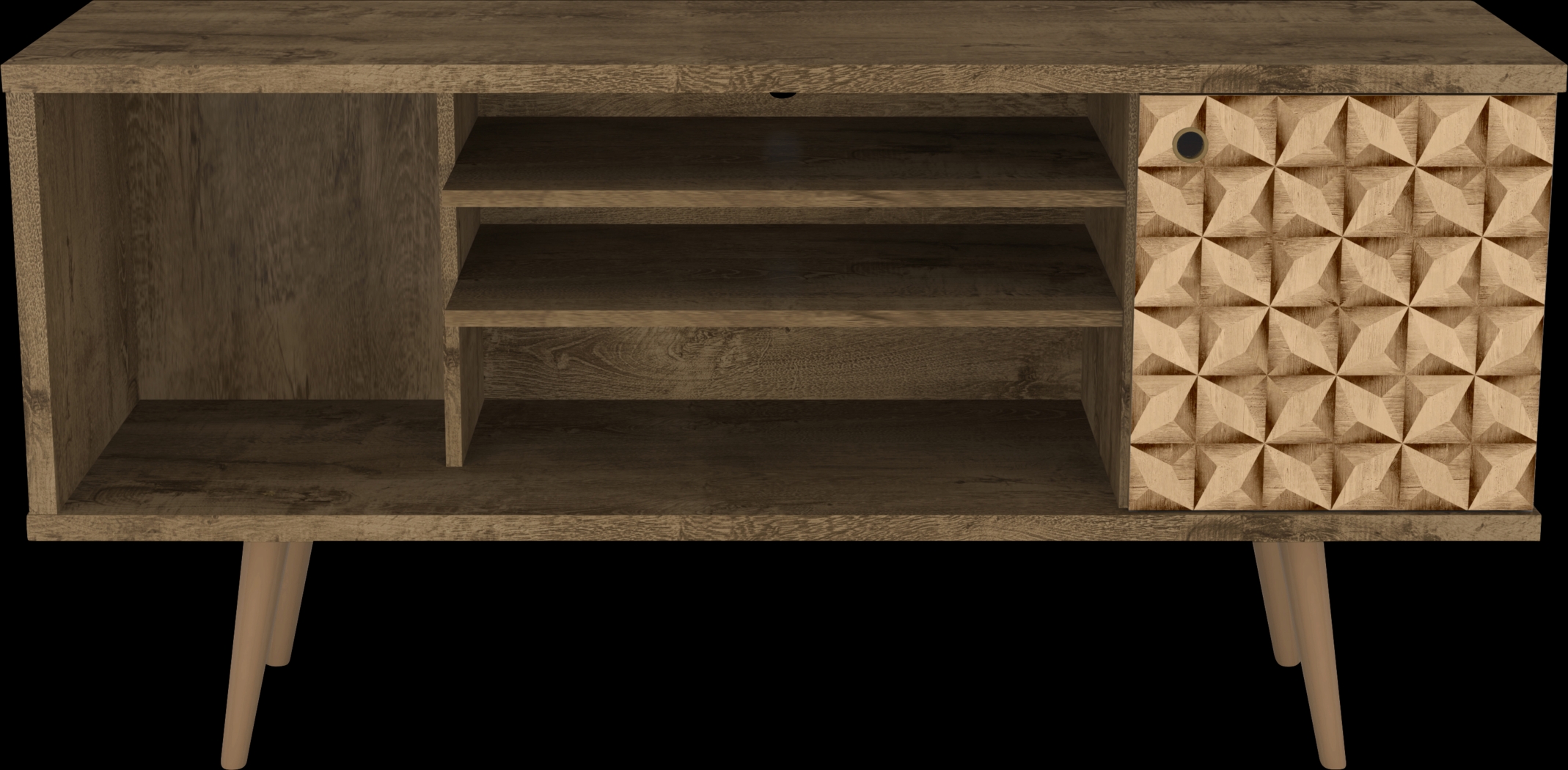 Ettrick Brown 53 In. Console - Thumbnail - Image 1