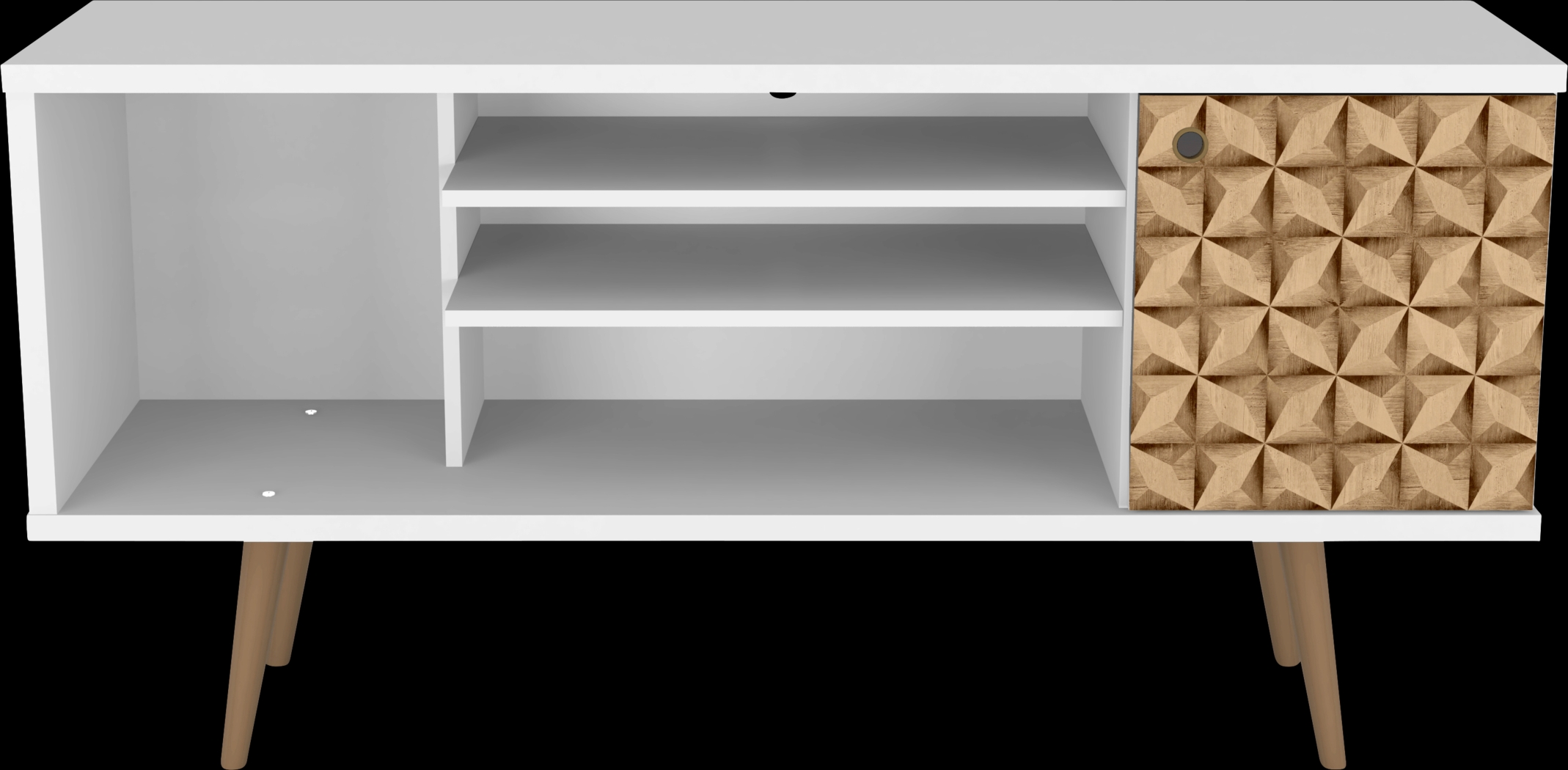 Ettrick White 53 In. Console - Thumbnail - Image 1