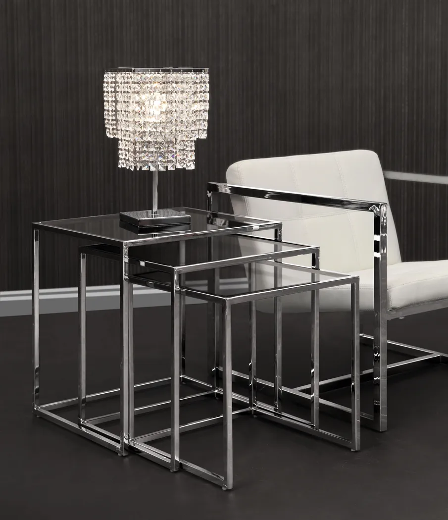 Eucalyptus Court Chrome Lamp - Thumbnail - Image 3