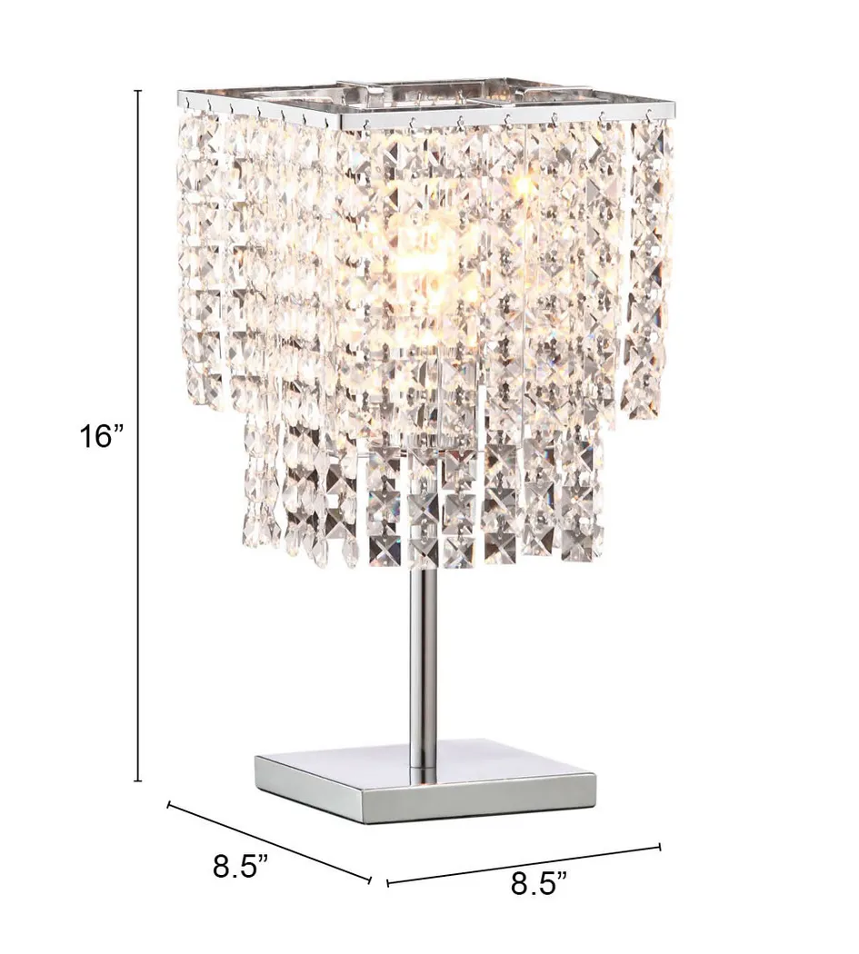 Eucalyptus Court Chrome Lamp - Thumbnail - Image 4