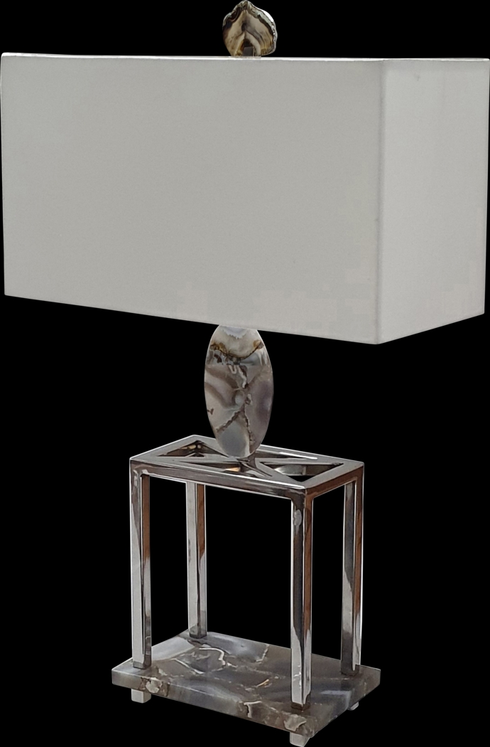 Euclid Shores Gray Lamp - Thumbnail - Image 1