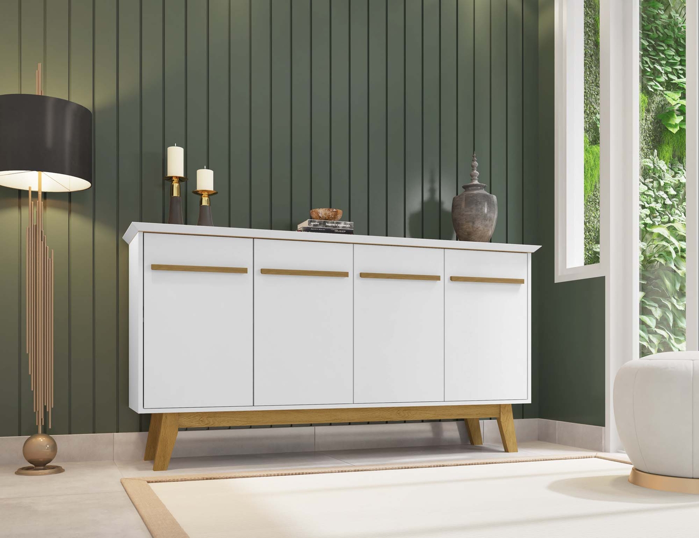 Eula White Sideboard - Thumbnail - Image 2