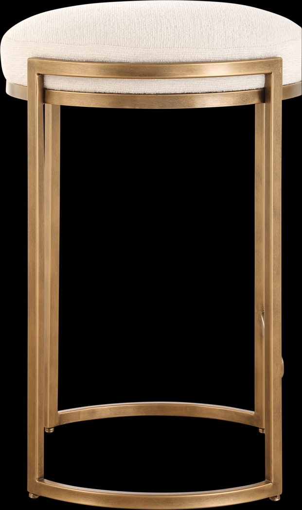 Eunji Gold Counter Stool - Thumbnail - Image 3