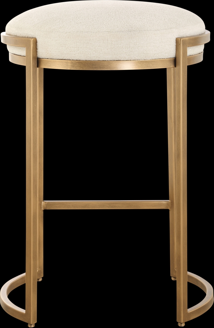 Eunji Gold Counter Stool - Thumbnail - Image 4