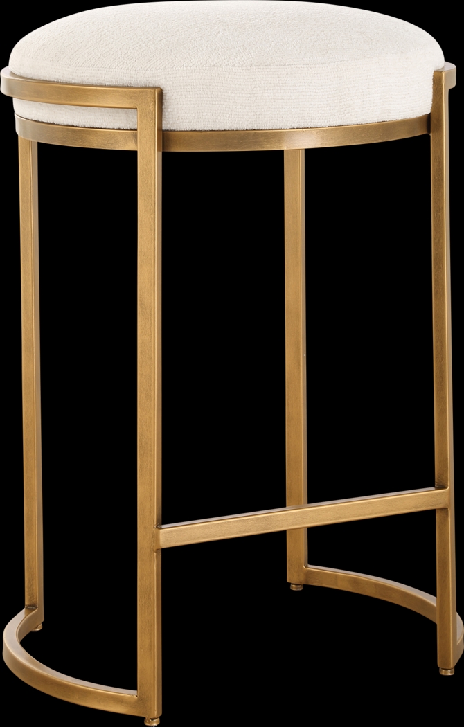 Eunji Gold Counter Stool - Thumbnail - Image 1