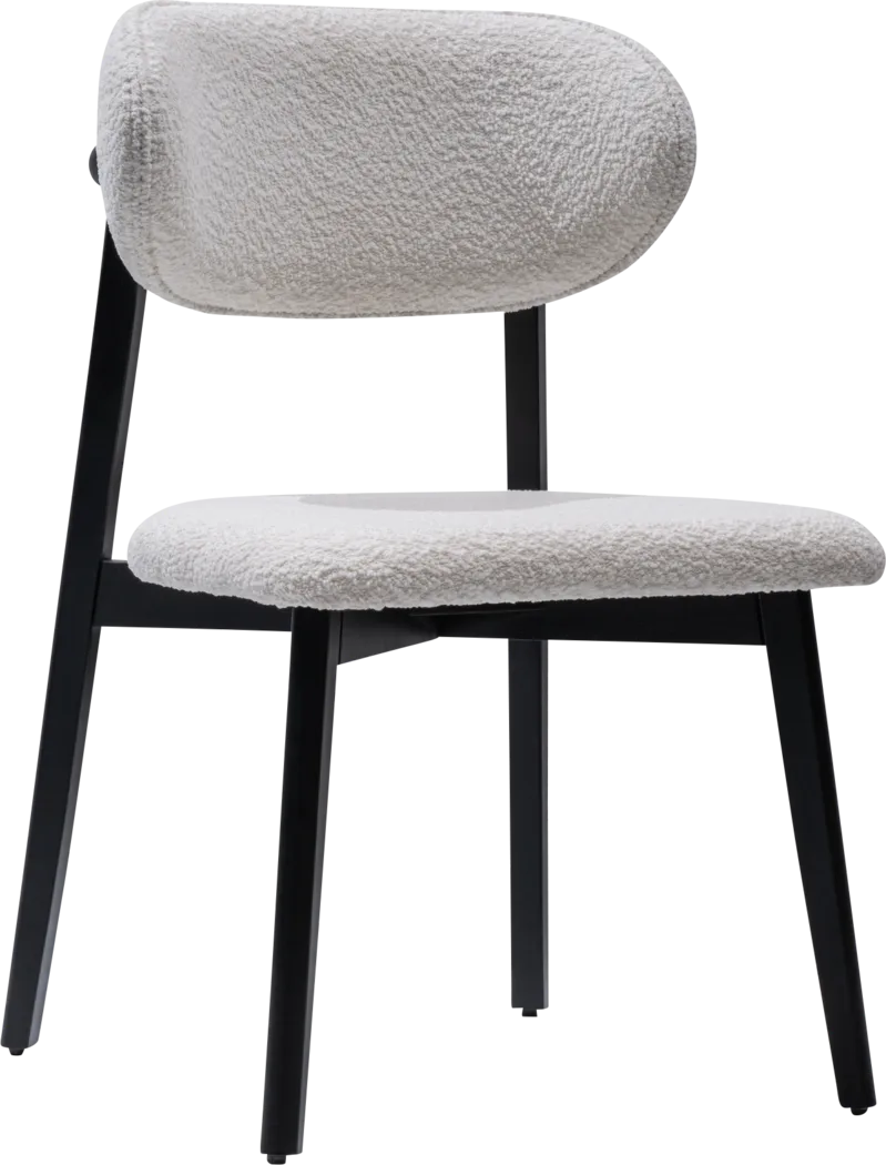 Euphony Black Side Chair, Set of 2 - Thumbnail - Image 1