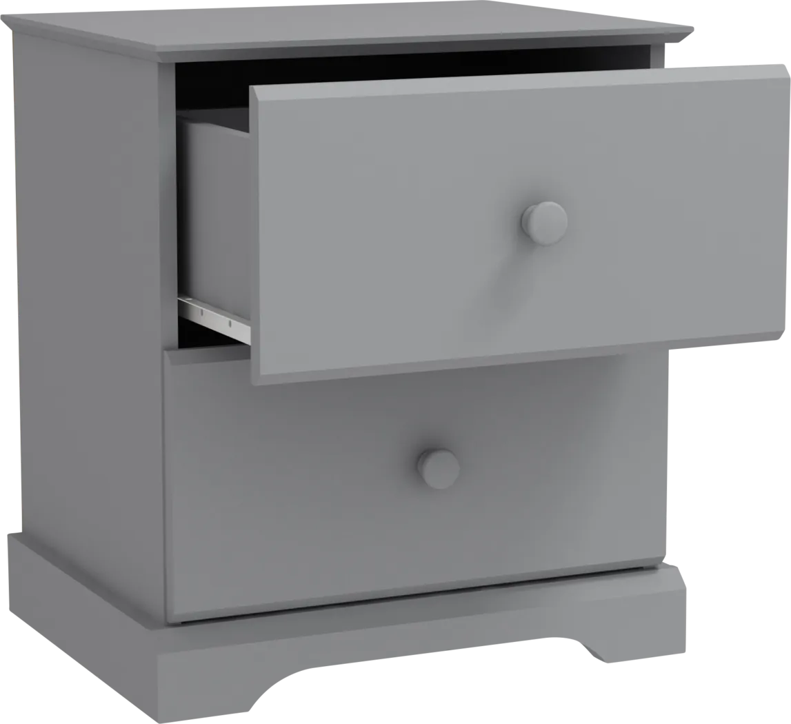 Euphro Gray Nightstand - Thumbnail - Image 13