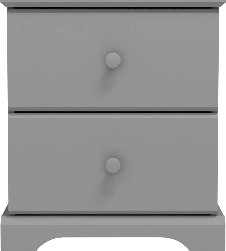 Euphro Gray Nightstand - Thumbnail - Image 9