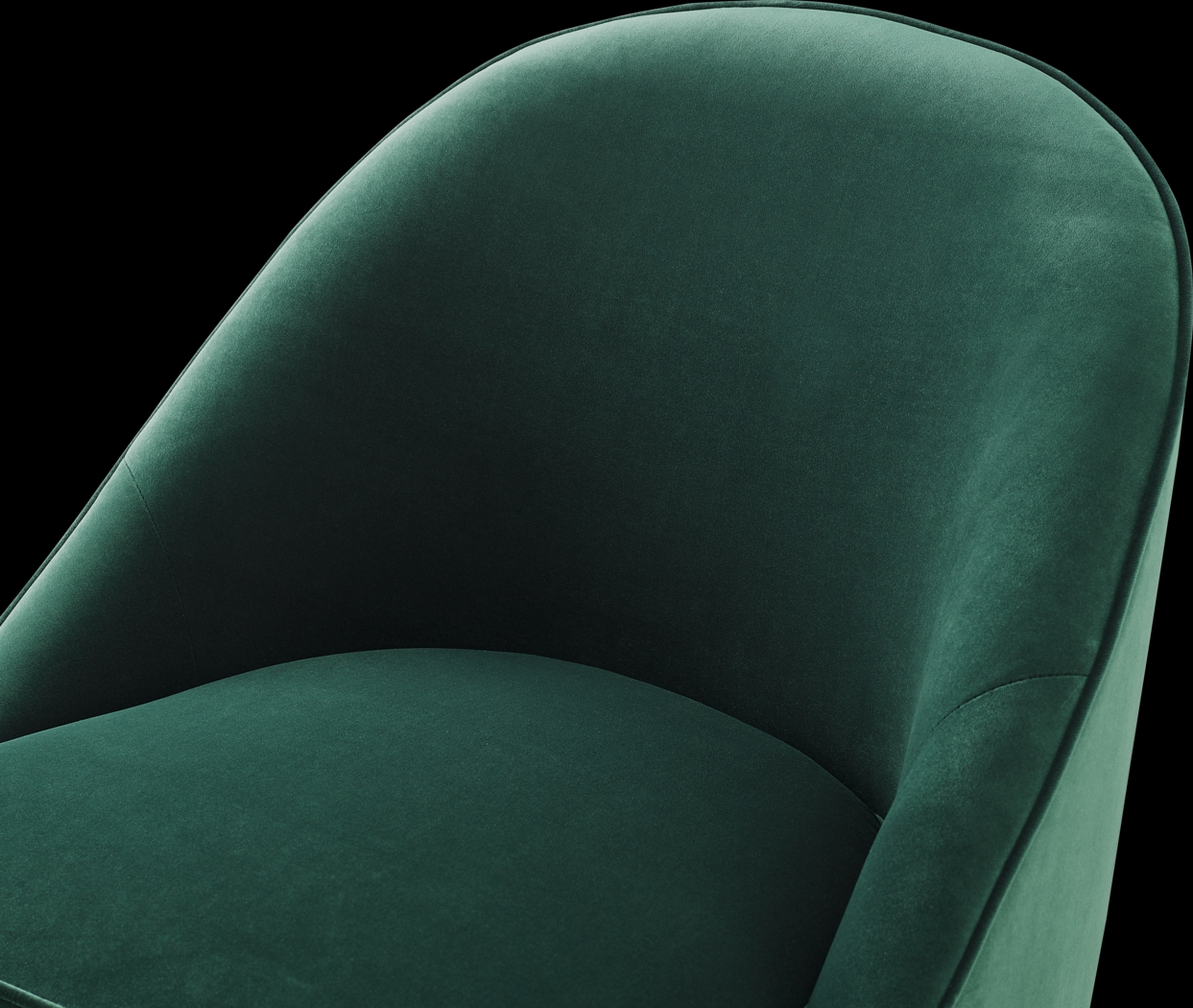 Evadean Emerald Accent Chair - Thumbnail - Image 2