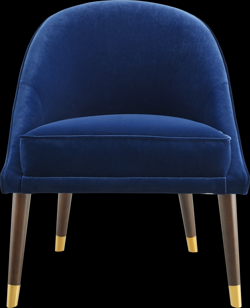 Evadean Sapphire Accent Chair - Thumbnail - Image 1