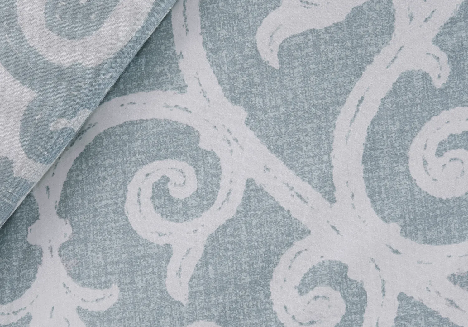 Evaline Aqua 5 Pc King Comforter Set - Thumbnail - Image 2