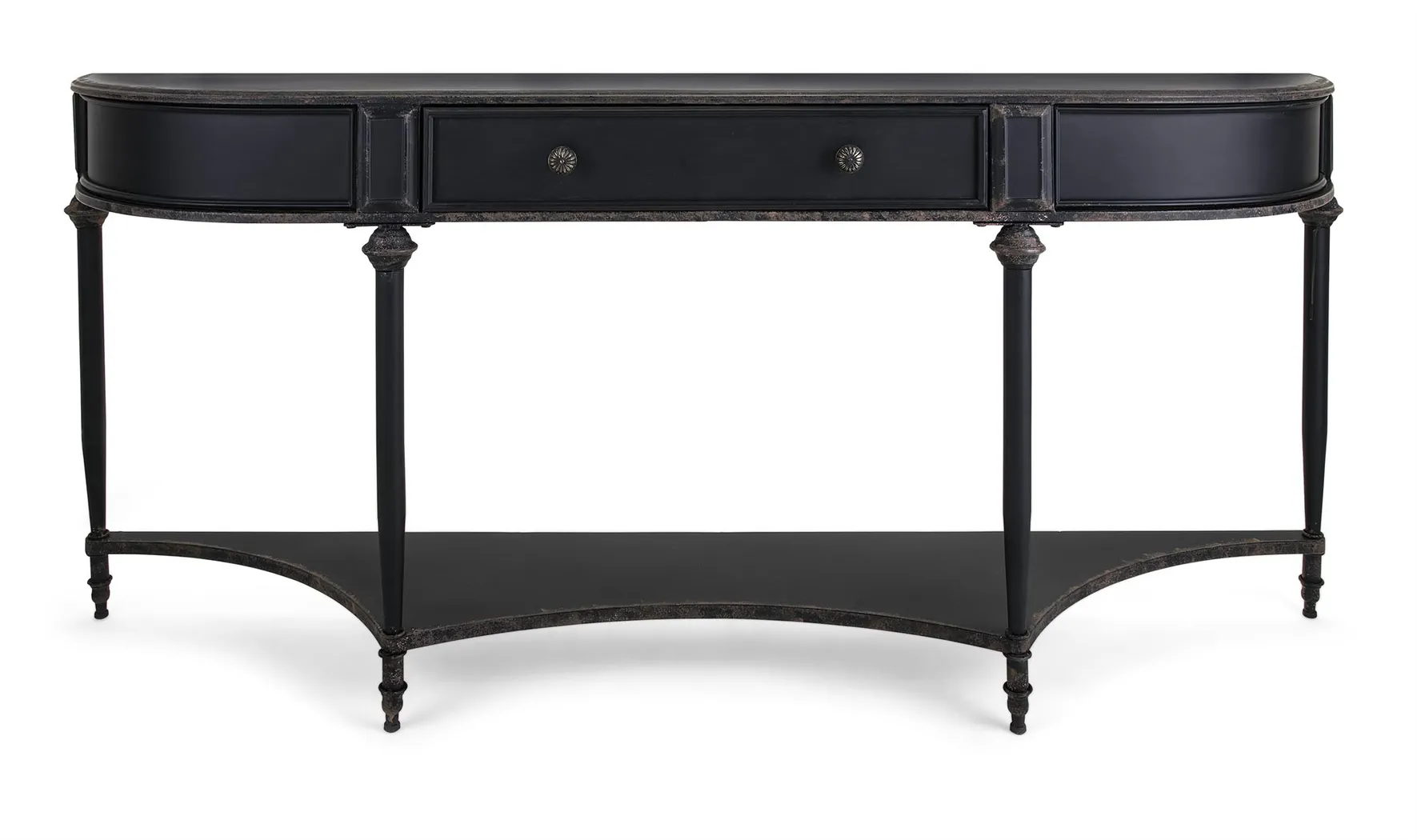 Evamay Black Sofa Table - Thumbnail - Image 1