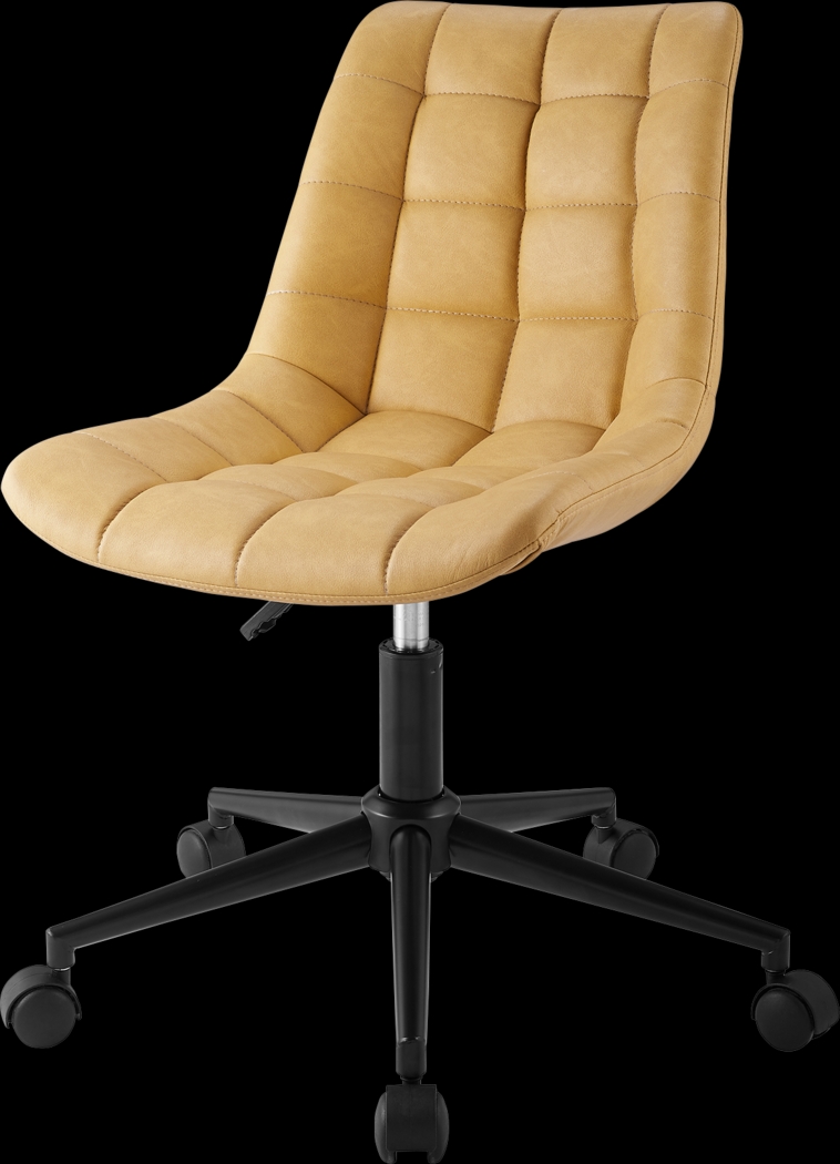 Evamay Yellow Desk Chair - Thumbnail - Image 3