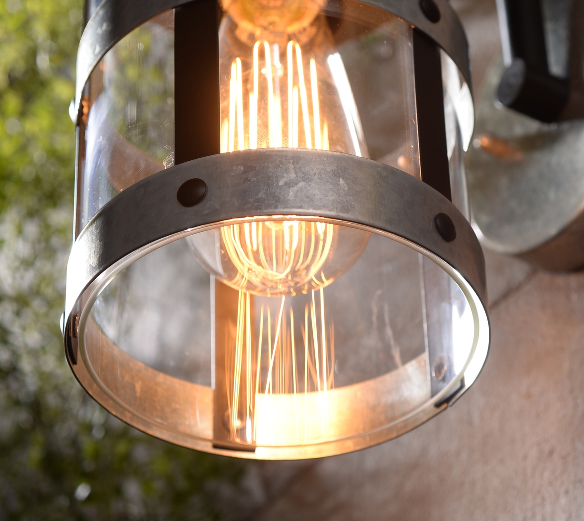 Evancho Silver Outdoor Wall Sconce - Thumbnail - Image 3