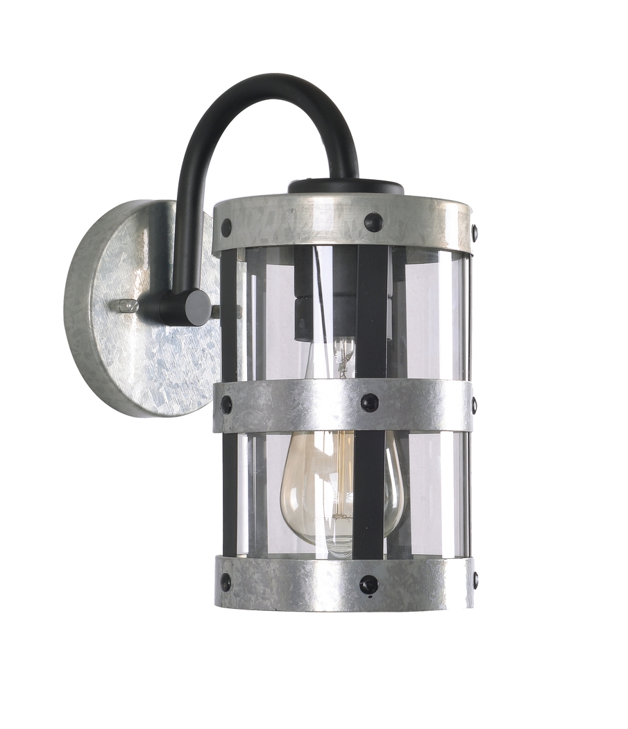 Evancho Silver Outdoor Wall Sconce - Thumbnail - Image 5