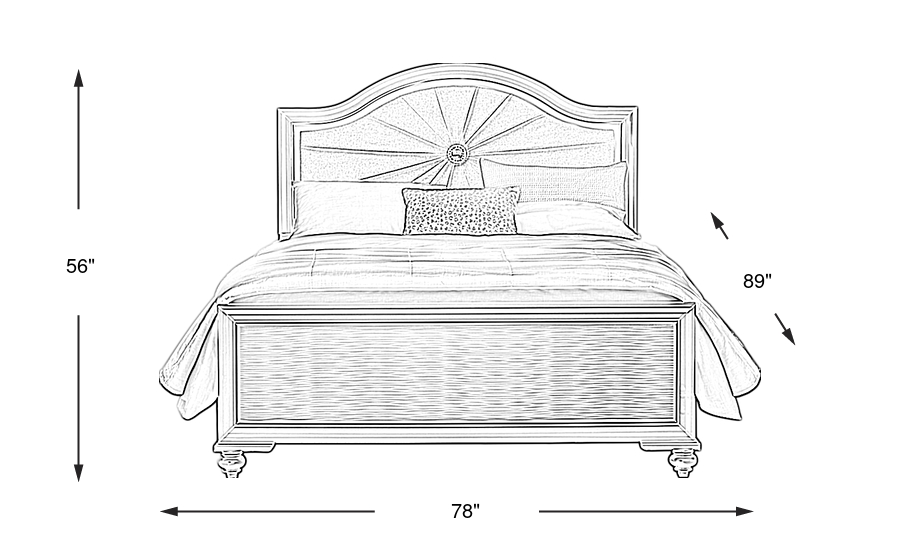 Dimension Image. Please refer to the Dimension Tab on this page for dimension details.