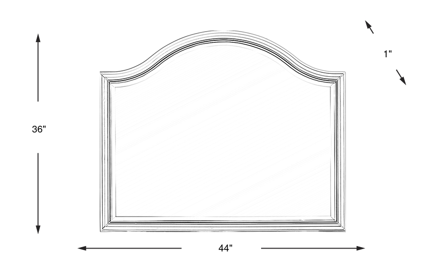 Dimension Image. Please refer to the Dimension Tab on this page for dimension details.