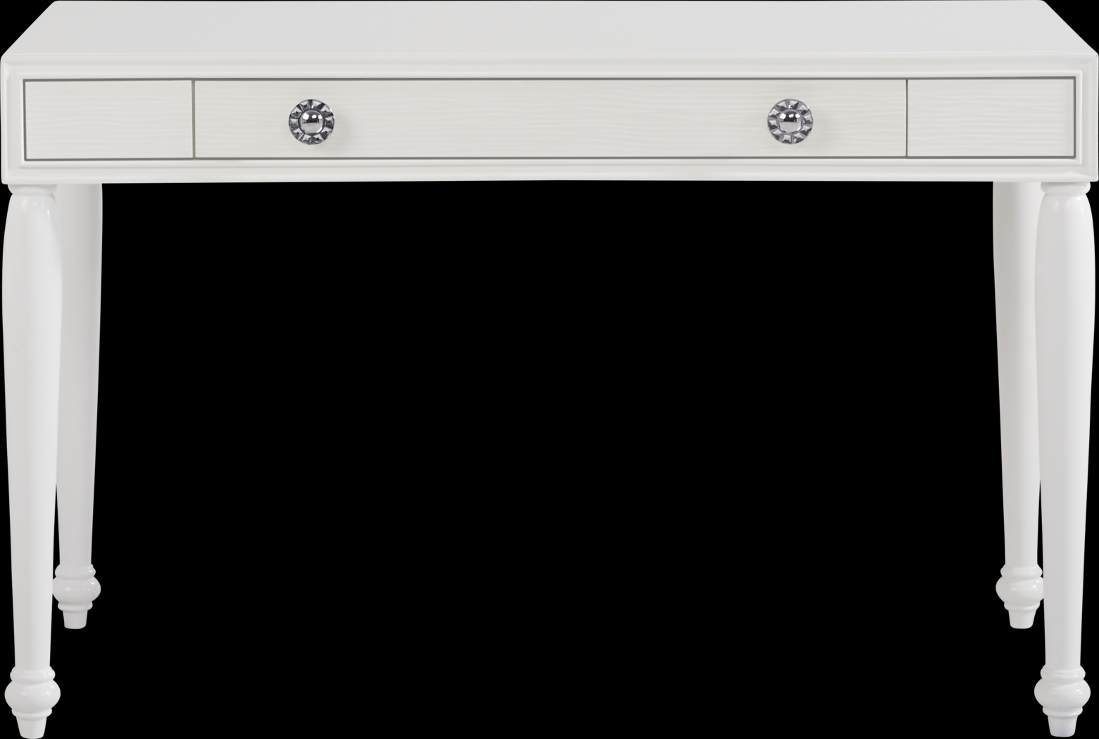 Evangeline White Vanity Desk - Thumbnail - Image 1