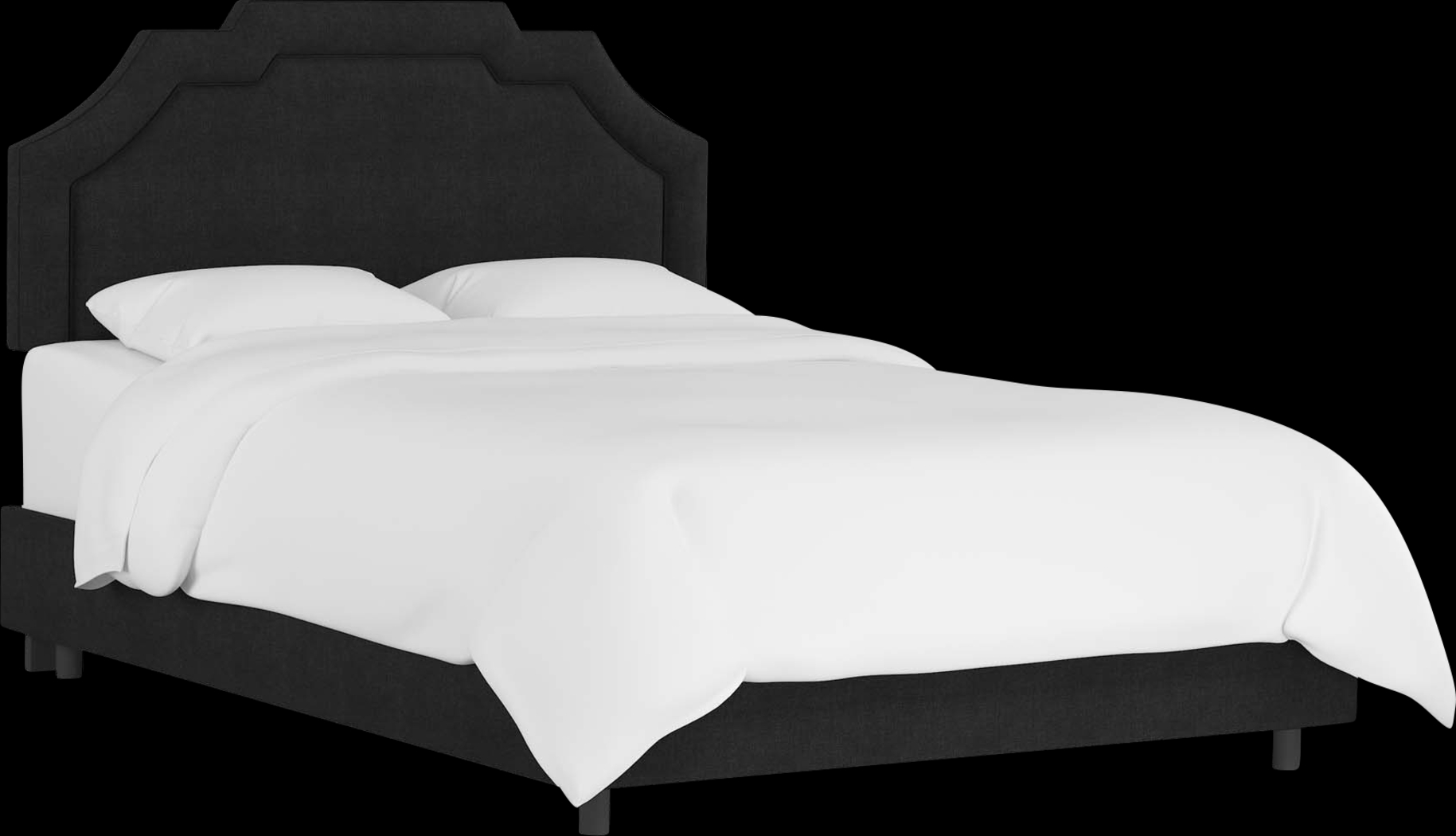 Evarelle I Black California King Bed - Thumbnail - Image 1