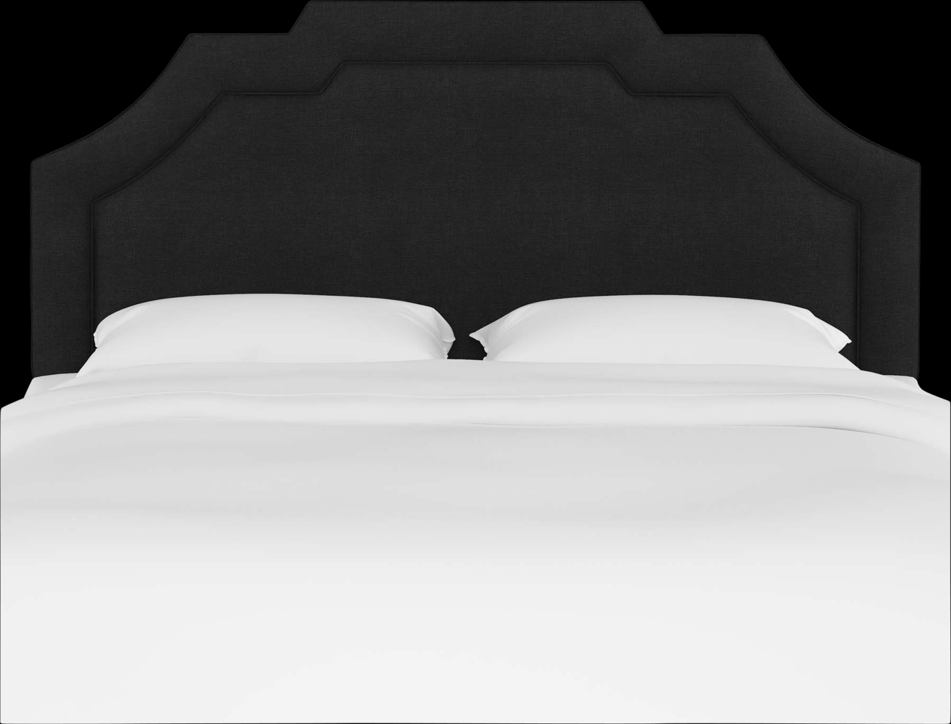 Evarelle I Black Full Headboard - Thumbnail - Image 1