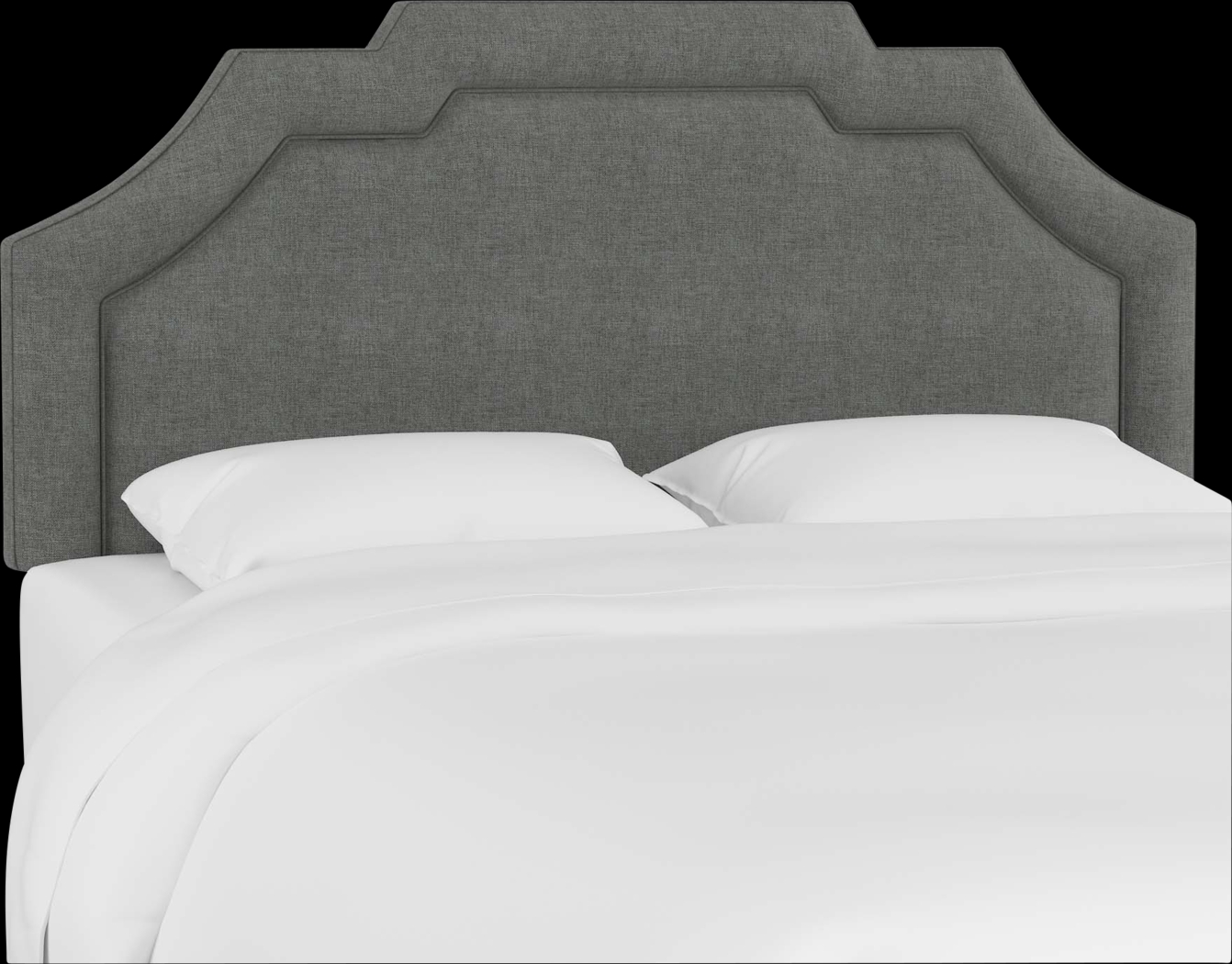 Evarelle I Charcoal California King Headboard - Thumbnail - Image 1