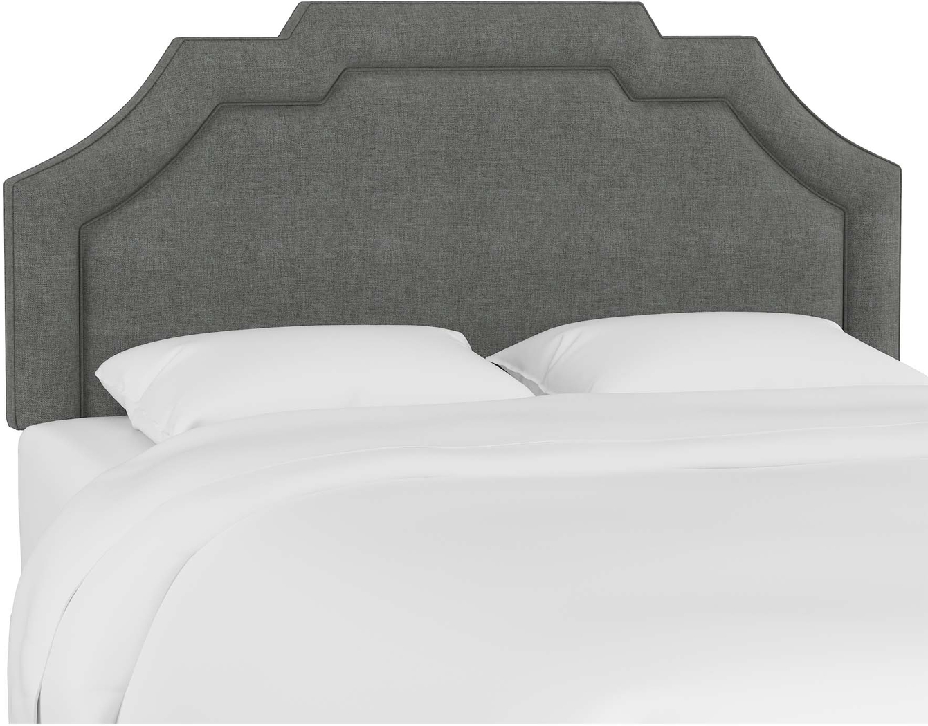 Evarelle I Charcoal Full Headboard - Thumbnail - Image 3