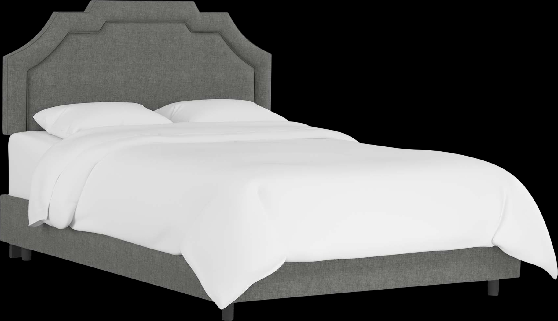 Evarelle I Charcoal Twin Bed - Thumbnail - Image 1