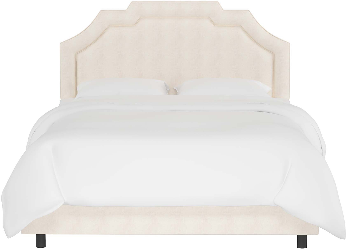 Evarelle I White California King Bed - Thumbnail - Image 2