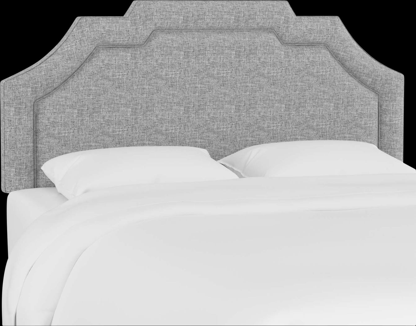 Evarelle I Light Gray California King Headboard - Thumbnail - Image 1