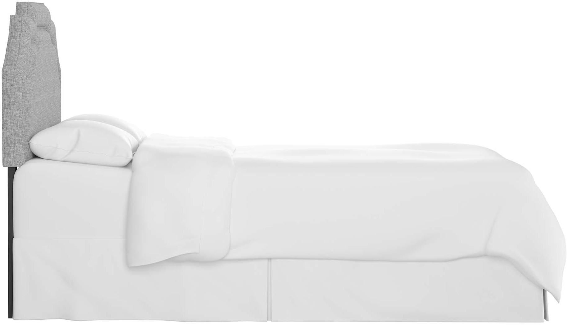 Evarelle I Light Gray Full Headboard - Thumbnail - Image 4