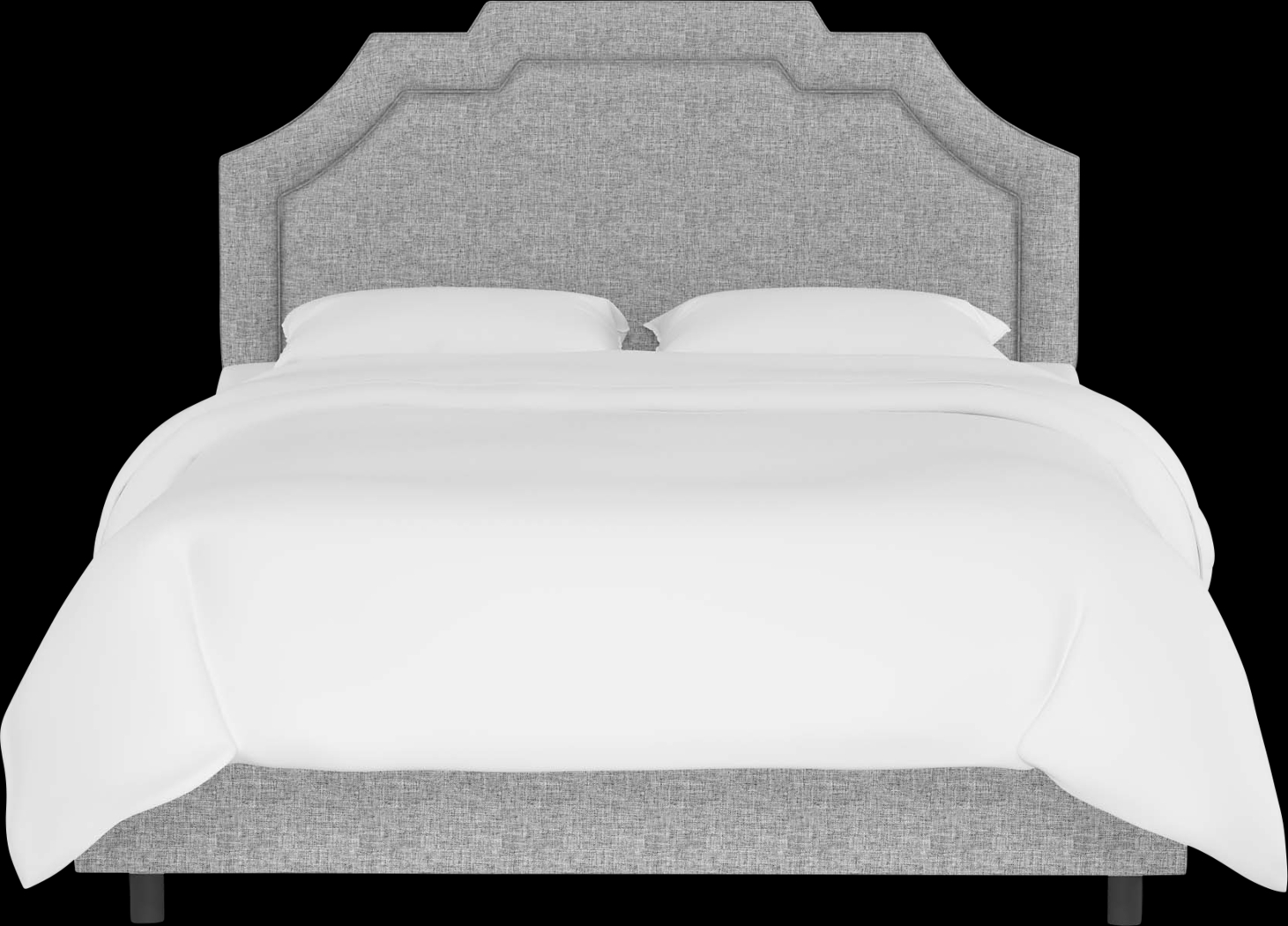 Evarelle I Light Gray Twin Bed - Thumbnail - Image 1