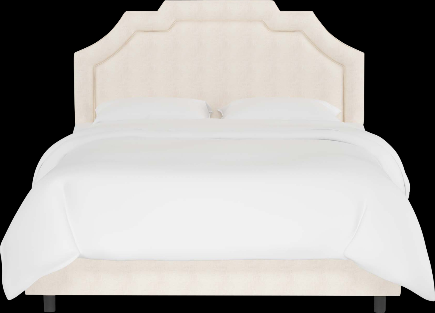 Evarelle I White Queen Bed - Thumbnail - Image 1