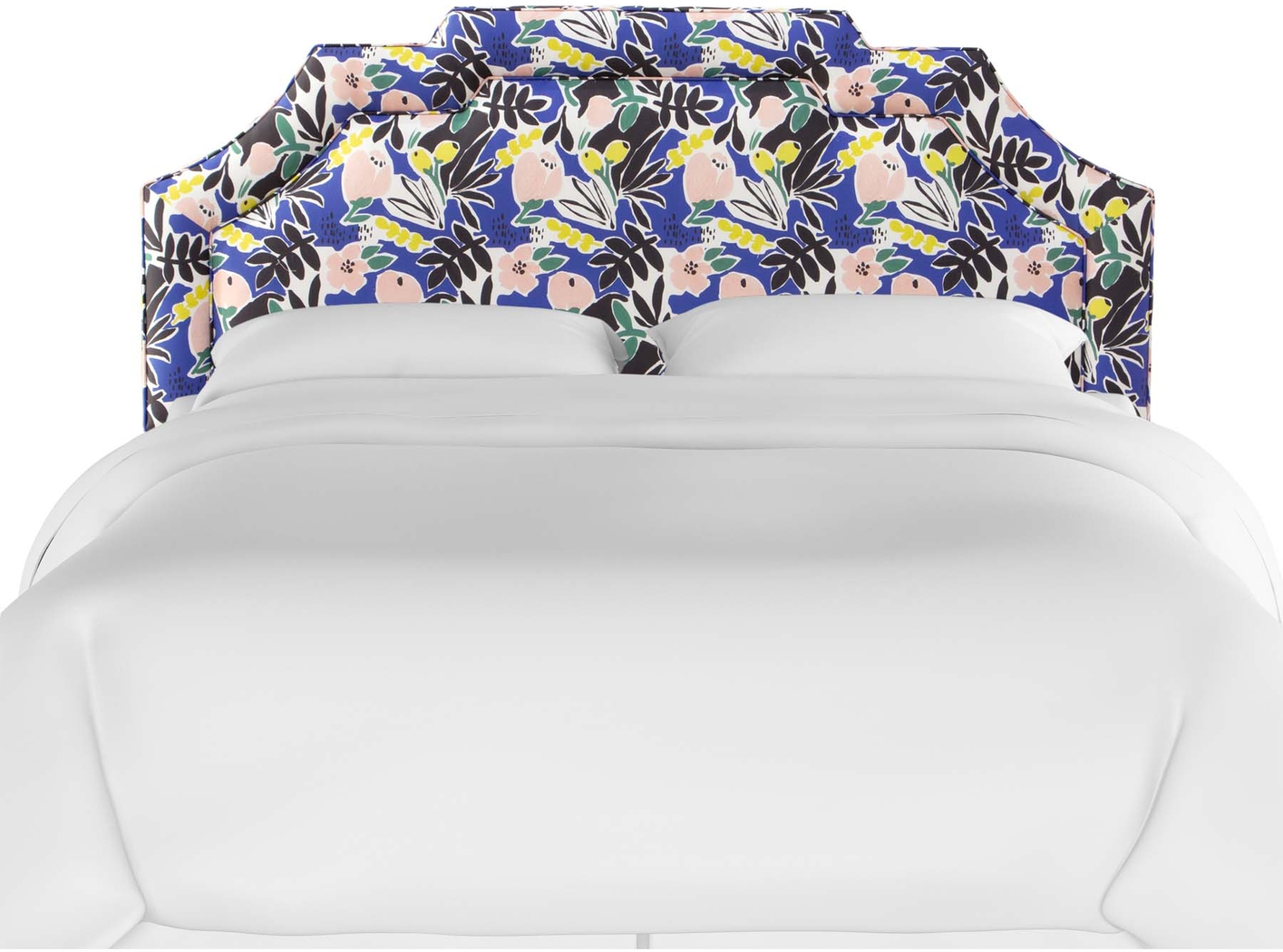 Evarelle II Cobalt California King Headboard - Thumbnail - Image 2