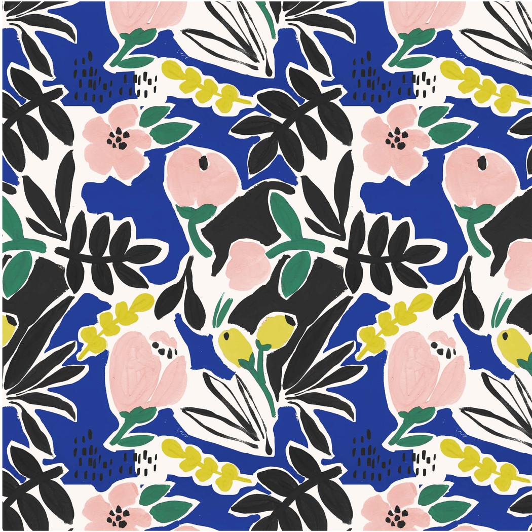 Evarelle II Cobalt Full Headboard - Thumbnail - Image 5