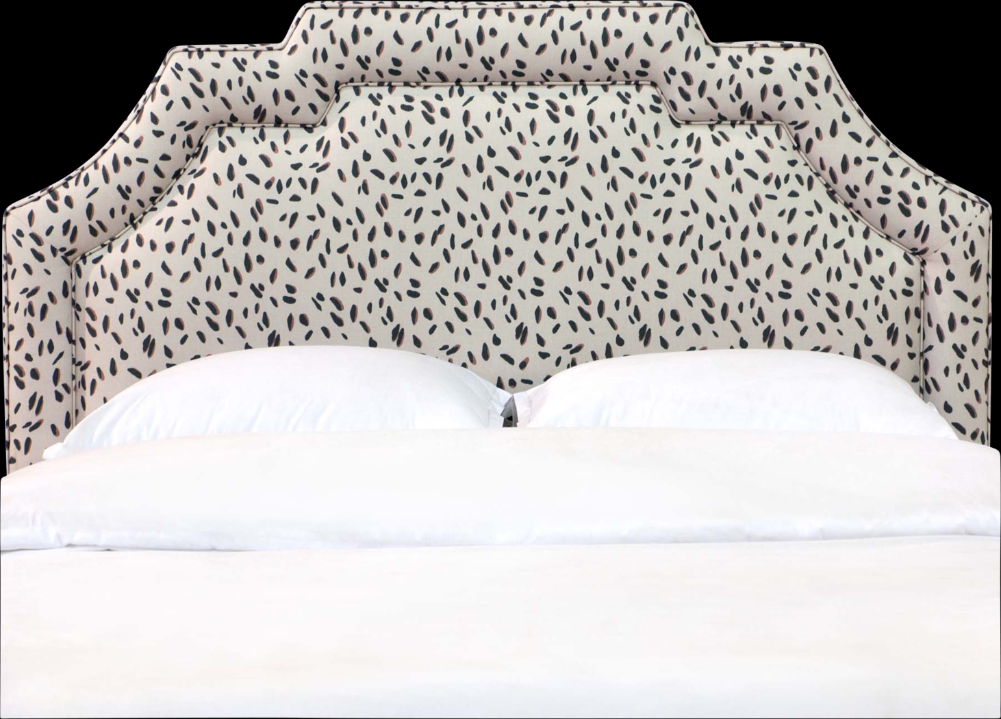 Evarelle II Cream King Headboard - Thumbnail - Image 1