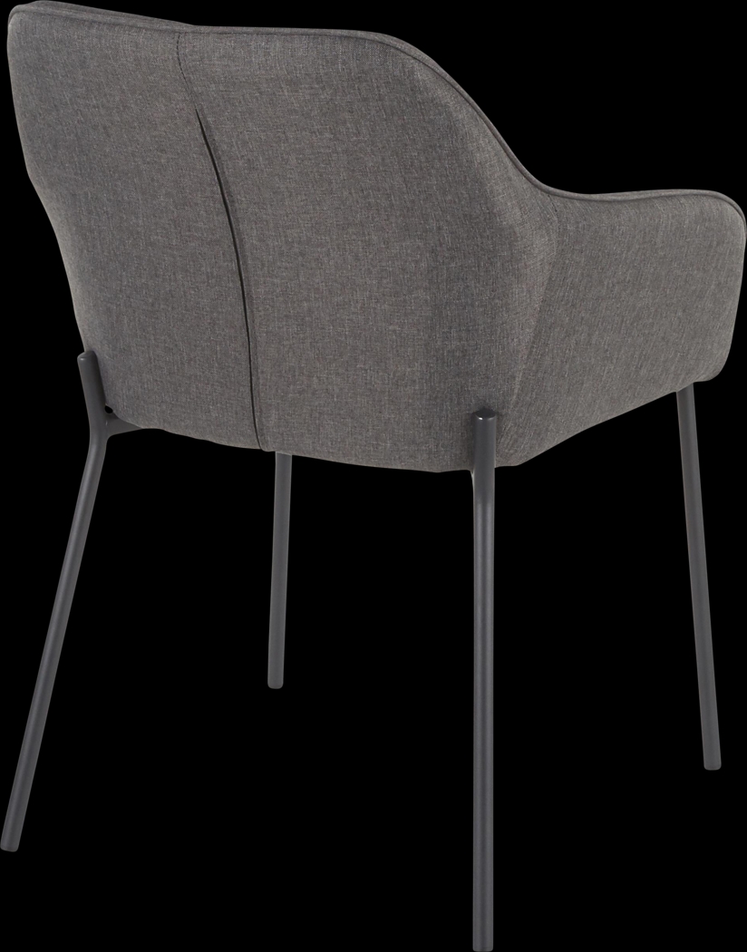 Evarts Charcoal Dining Chair, Set of 2 - Thumbnail - Image 3