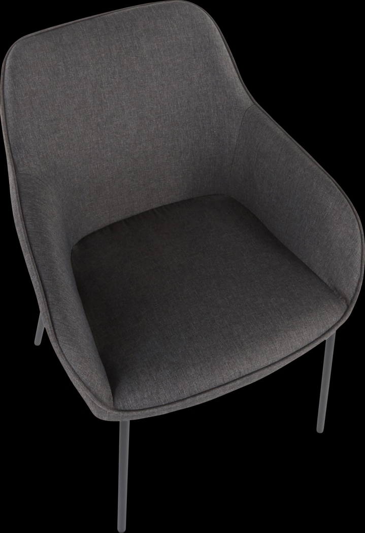 Evarts Charcoal Dining Chair, Set of 2 - Thumbnail - Image 5