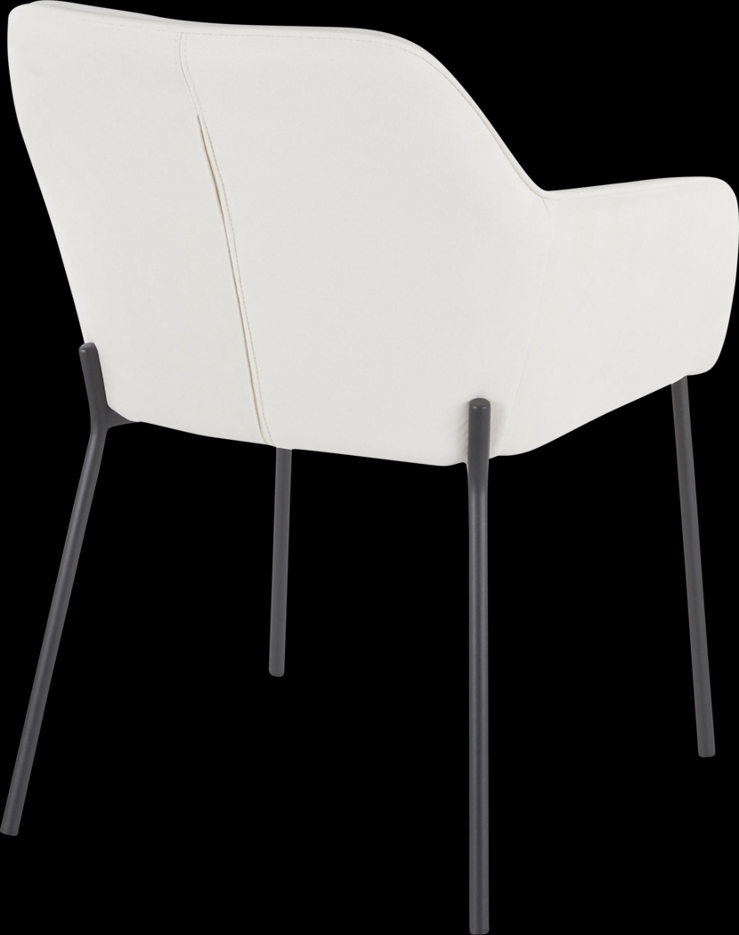 Evarts Cream Dining Chair, Set of 2 - Thumbnail - Image 3