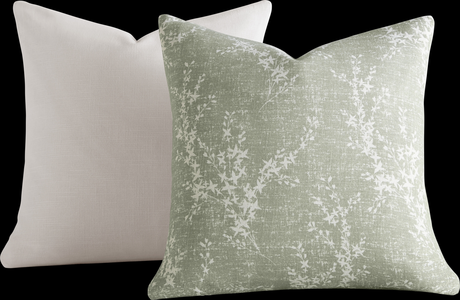Evawell Green Accent Pillow Set of 2 - Thumbnail - Image 1