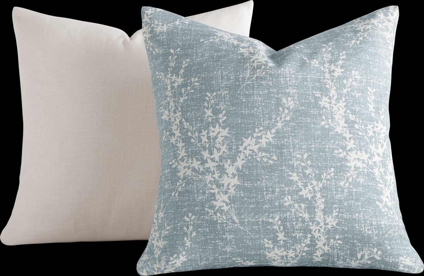 Evawell Light Blue Accent Pillow Set of 2 - Thumbnail - Image 1