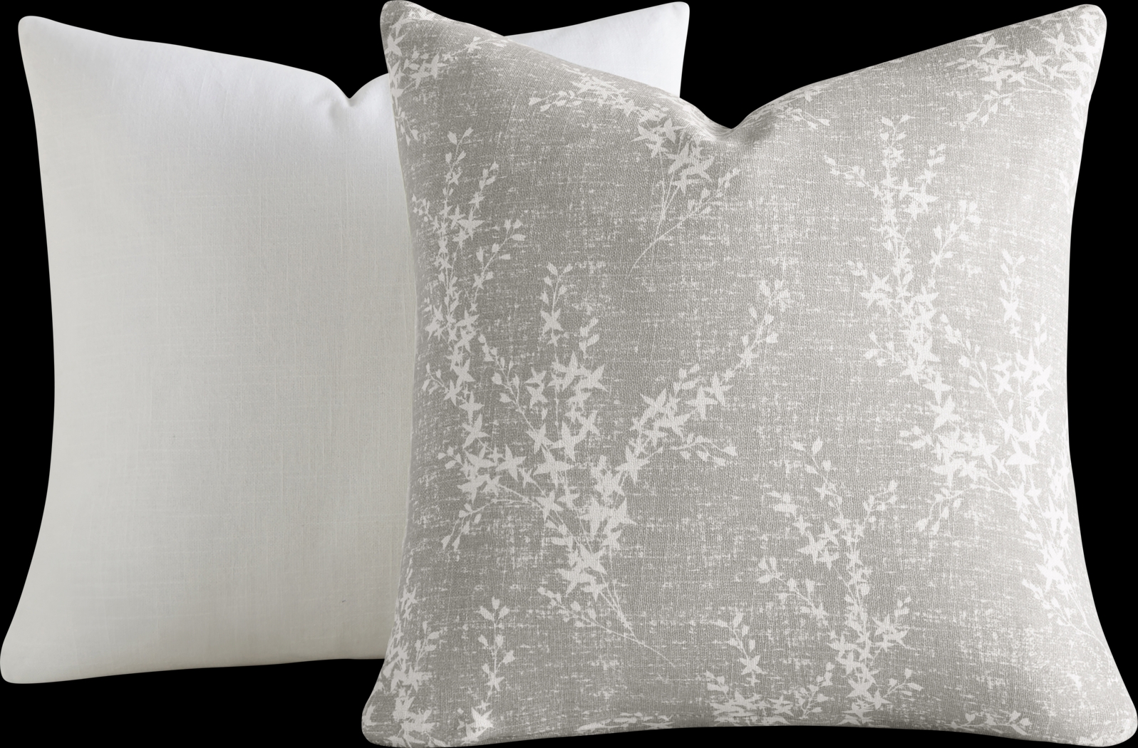 Evawell Light Gray Accent Pillow Set of 2 - Thumbnail - Image 1