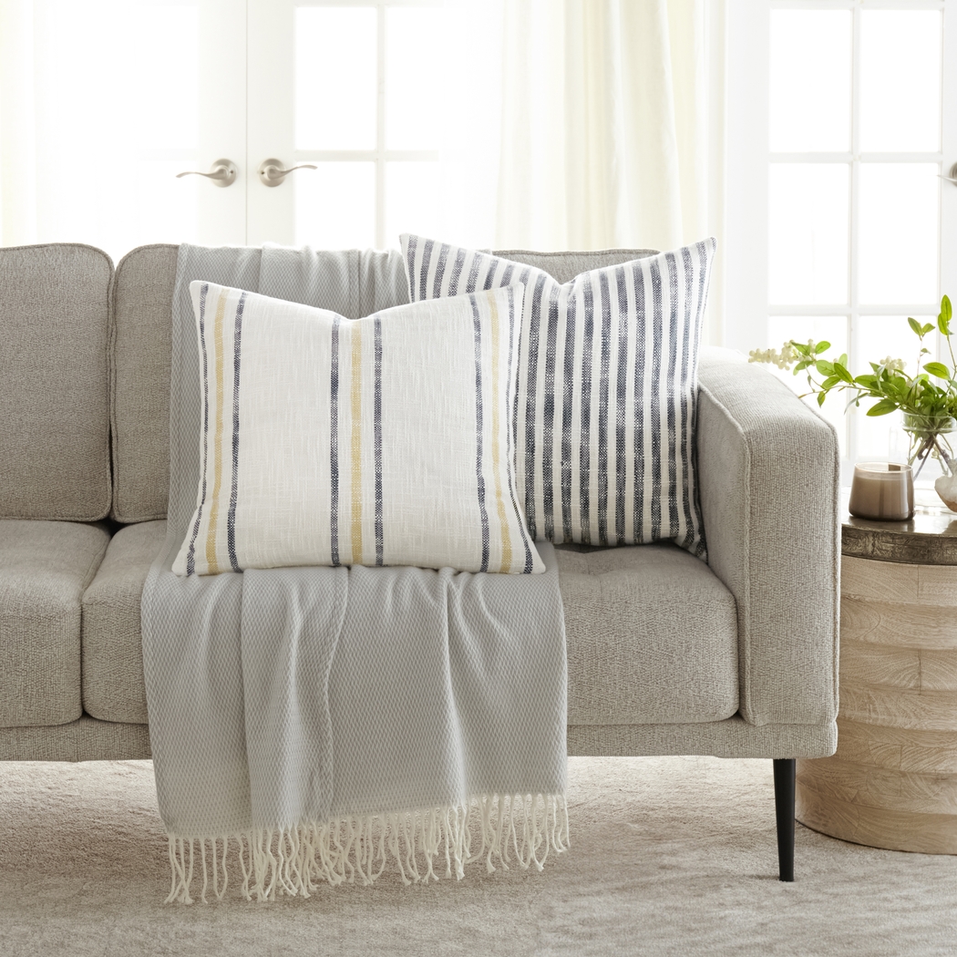 Hopki Mustard Accent Pillow Set of 2 - Thumbnail - Image 2