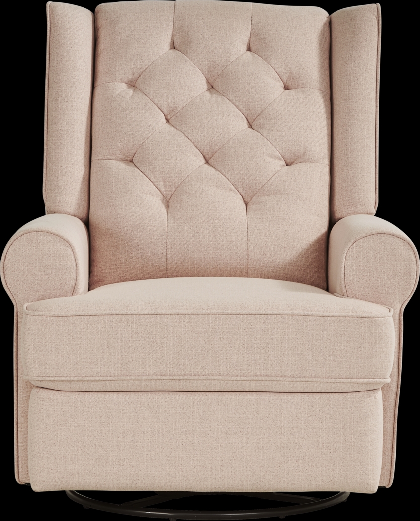 Eveleigh Blush Power Glider Recliner - Thumbnail - Image 3